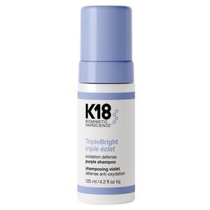 K18 TripleBright Oxidation Defense Purple Shampoo Foam 4.2 fl oz